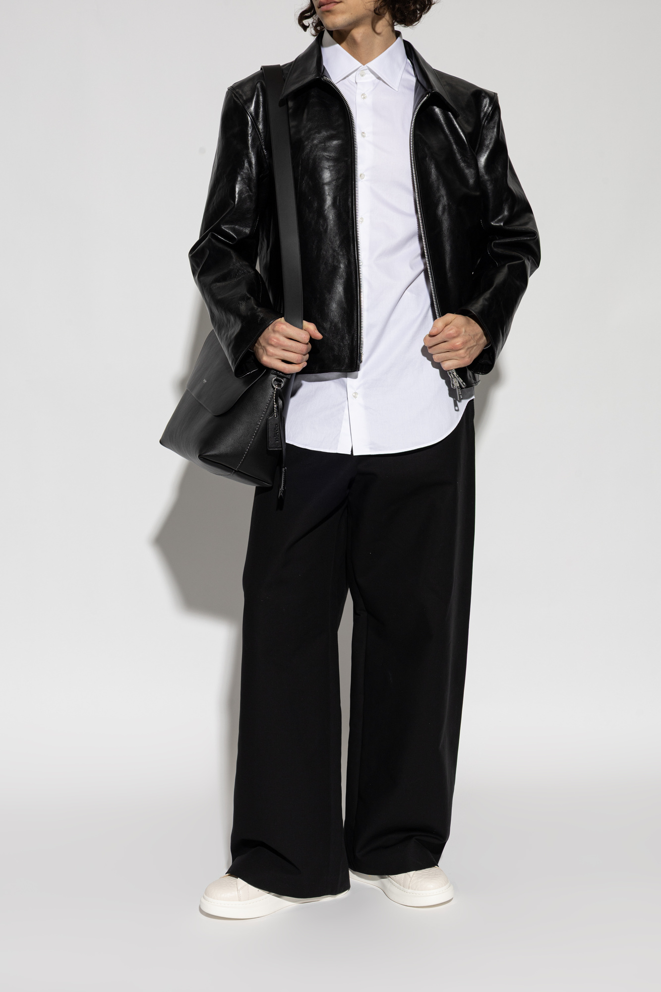 Alexander McQueen Leather sports shoes | Men's | Vitkac